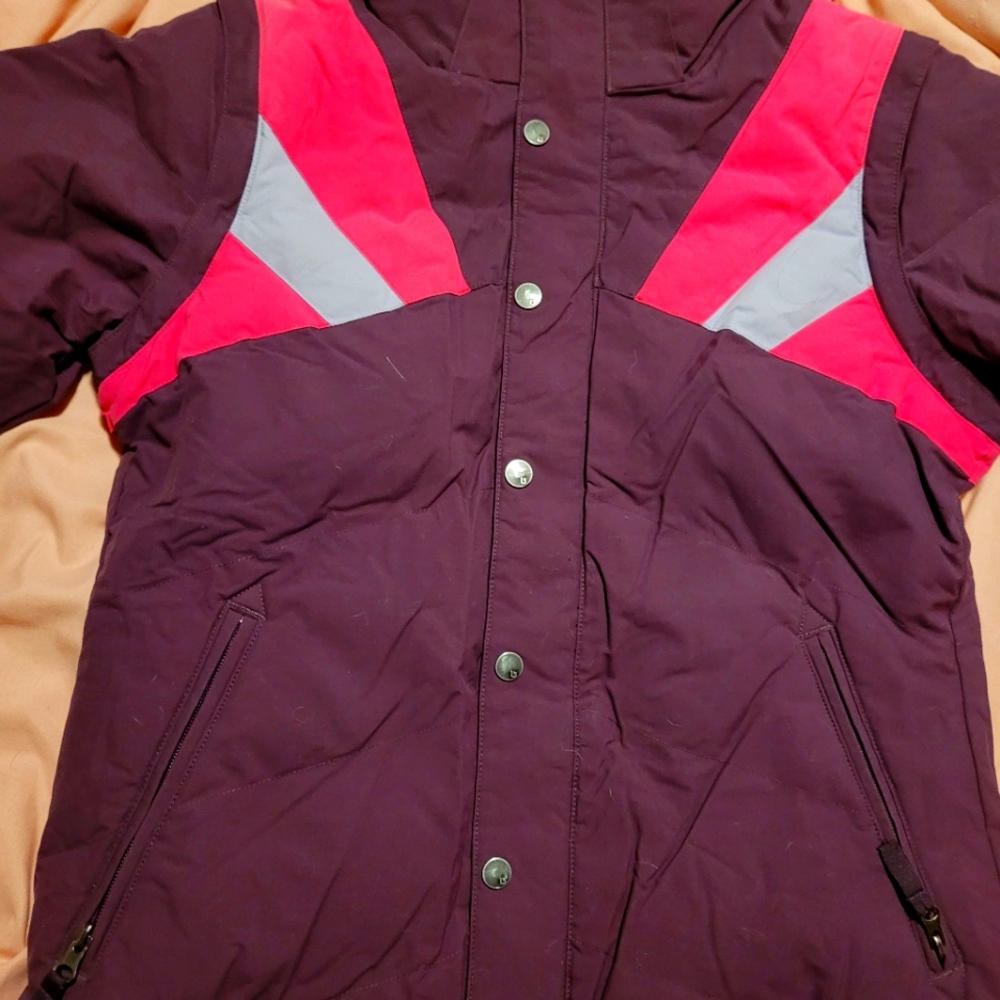 Burton Winter Jacket, pink and purple